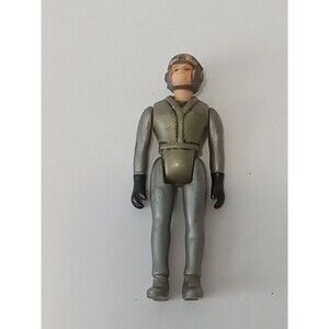 Vintage 1983 Laser Force Pilot Action Figure Black Vehicle Driver -  Gay Toys